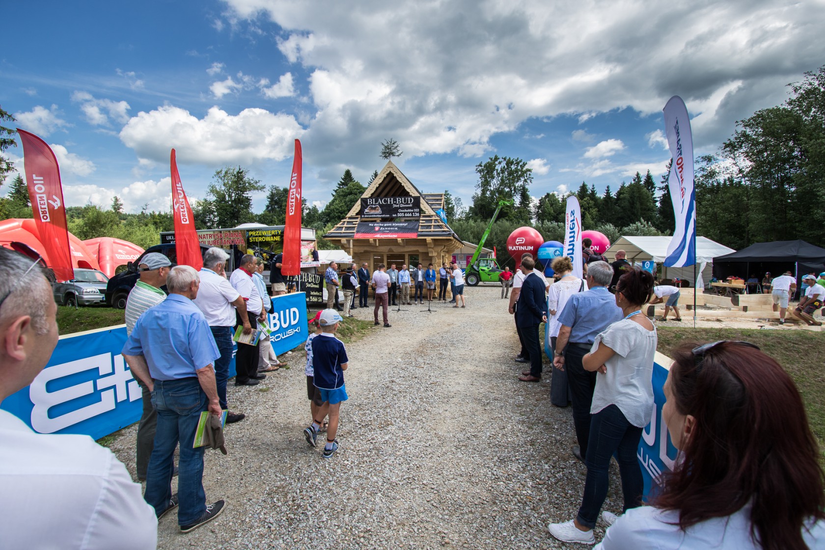 III Edycja Międzynarodowych Targów Cieśli,  I Targi Dekarzy Chochołów 09-11.08.2019 "Otwarcie"