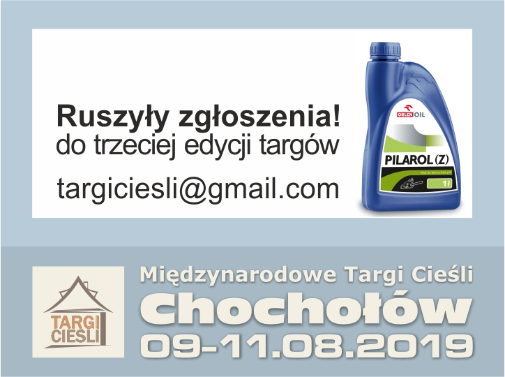 III Edycja Międzynarodowych Targów Cieśli - Chochołów 2019 - zgłoszenia zdjęcie